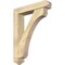 Ekena Millwork Legacy Arts and Crafts Rough Sawn Bracket w/ Offset Brace, Douglas Fir, 6"W x 28"D x 36"H BKT0604X28X36LEC03RDF - alternate 1